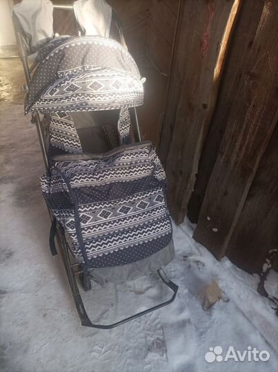 Санки на колесах