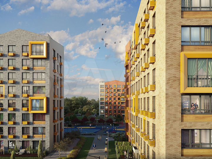 1-к. квартира, 41,8 м², 4/8 эт.