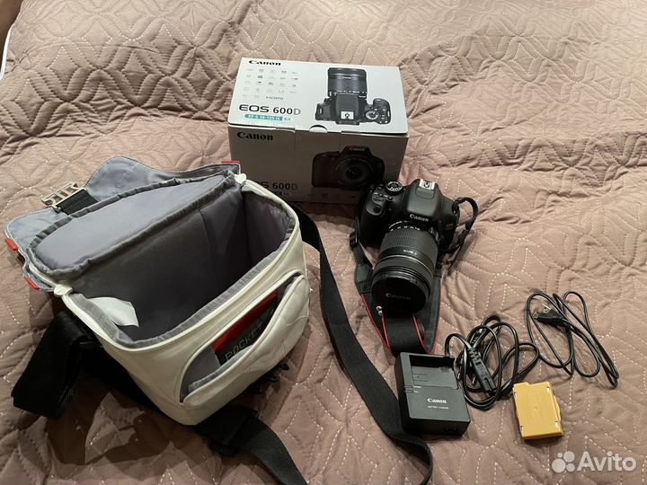 Зеркальный фотоаппарат canon 600d