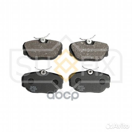 Колодки тормозные дисковые перед прав/лев