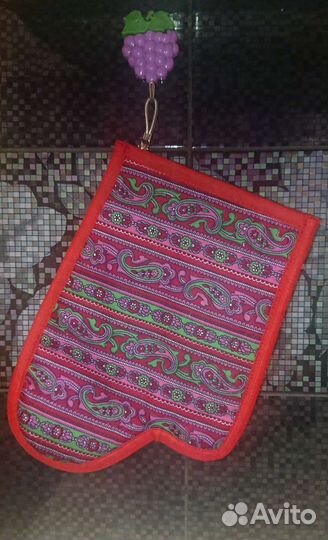 2 Рукавицы кухонные прихватки