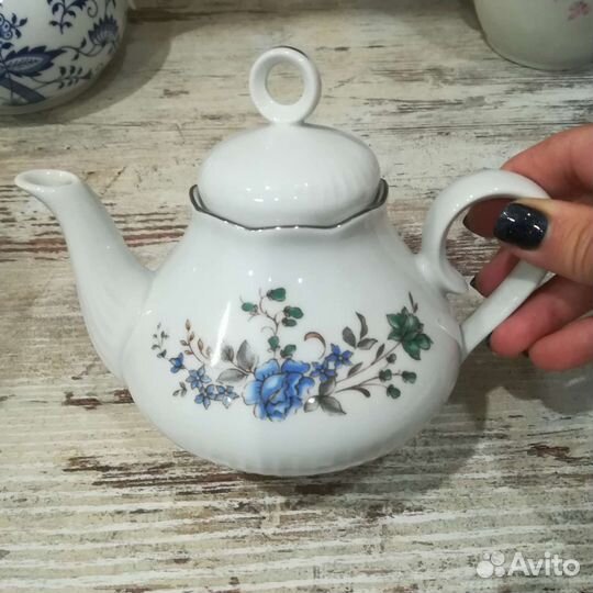 Чайники Чехословакия,ГДР, Польша,фарфор.Винтаж