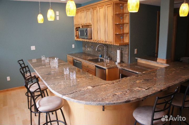 Барная стойка из искусственного камня из акрила