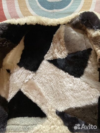 Жилетка из овчины детская 110 116