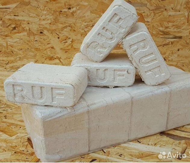 Брикеты RUF Береза (пыль+опилка)