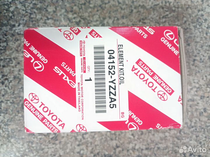 Фильтр масляный Тойота Авенсис Toyota Avensis/Auri