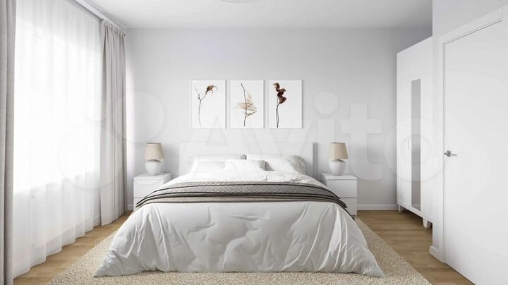 2-к. квартира, 54,7 м², 3/11 эт.