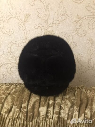 Норковая шапка мужская