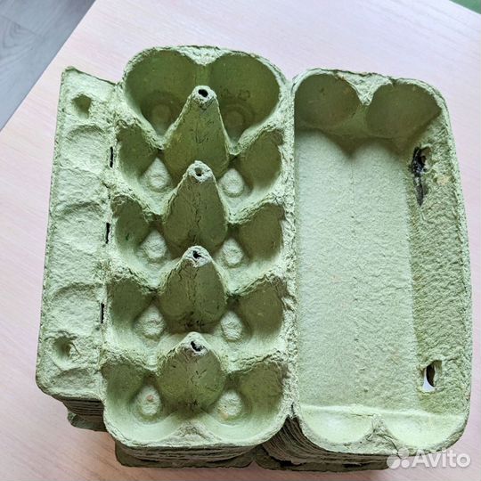 Контейнеры крафтовые для яиц, упаковки для яиц