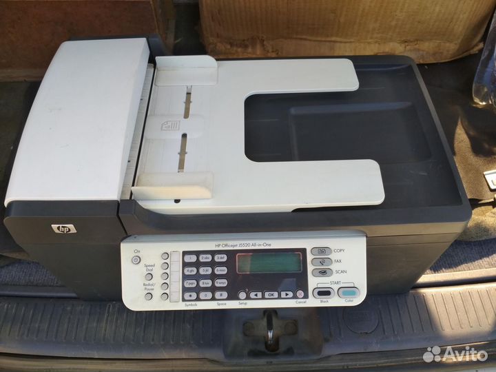 Принтер с мфу струйный HP OfficeJet J5500