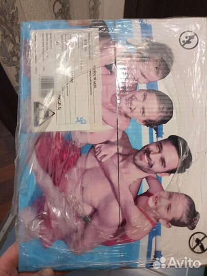 Каркасный бассейн новый+насос+подложка