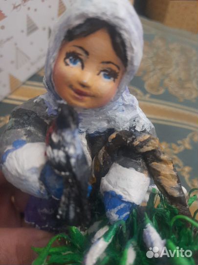 Ватная игрушка