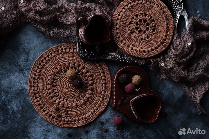 Набор салфеток под чайные пары