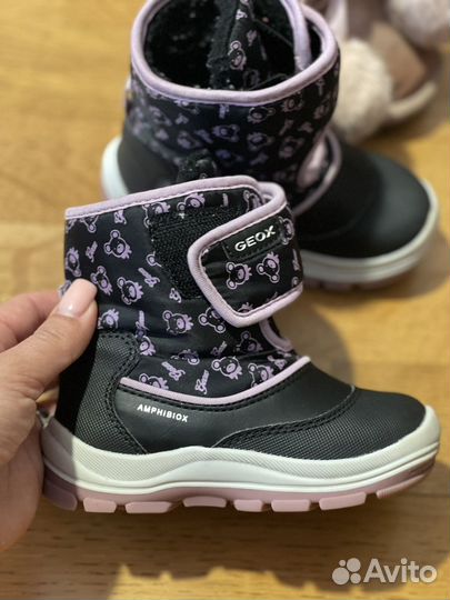 Ботинки зимние для девочки 23