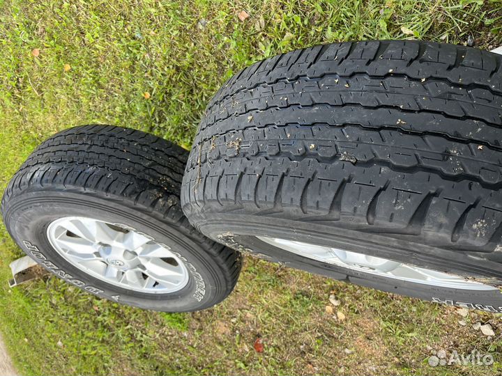 Колеса на toyota land cruiser 200 r17