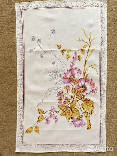 Полотенца льняные кухонные