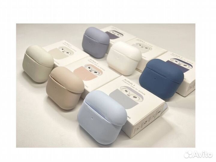 Чехол силиконовый - Airpods 3 (без карабина)