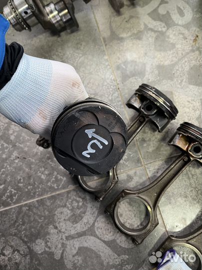 Поршень и Шатун на Porsche Cayenne Порш Каен