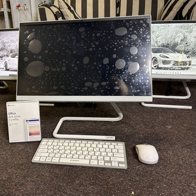 Моноблок Белый 24" IPS 4 DDR4 8GB SSD 256 20шт