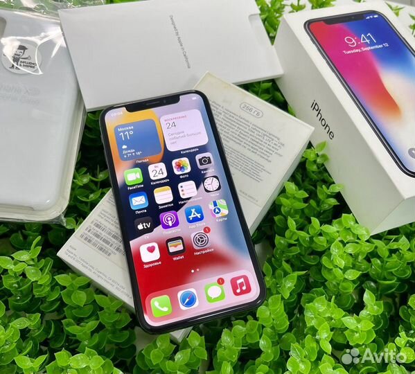 iPhone X 256gb Black Ростест