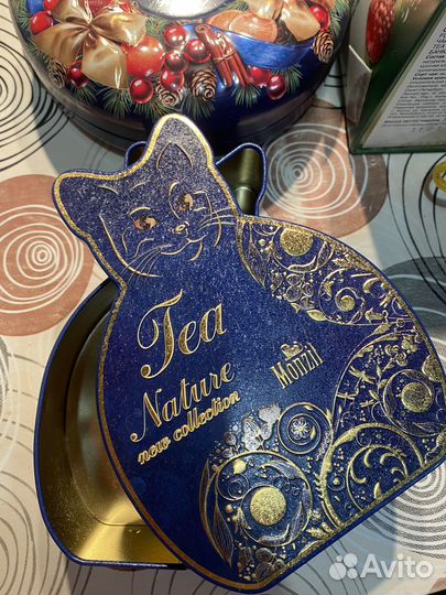 Жестяные банки для чая