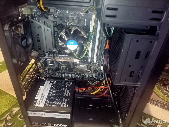 Intel core i5 8400 + msi bazooka b360m 32 gb ddr4