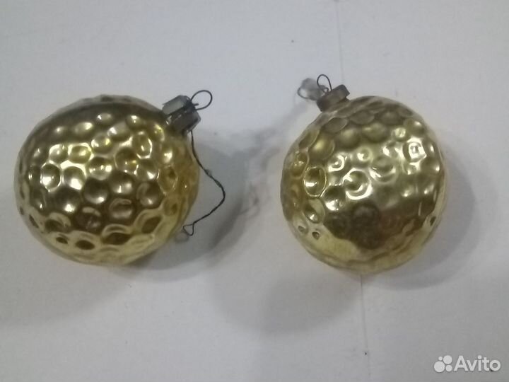Ёлочные игрушки 50-60г.г