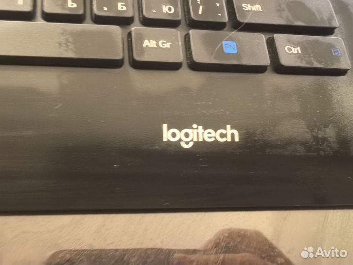 Клавиатура проводная logitech
