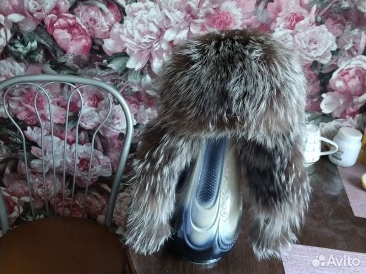 Шапка ушанка женская