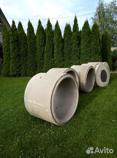 Установка септиков из бетонных колец