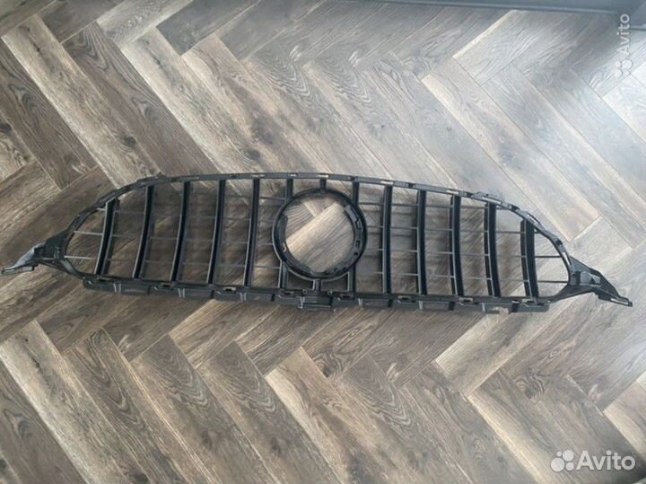 Решетка радиатора мерседес в стиле GT на GLE GLE c