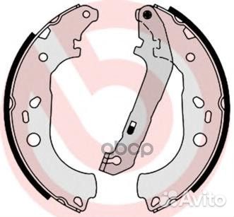 Колодки тормозные барабанные зад S24534