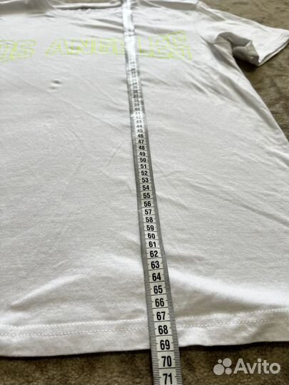 Футболка белая los angeles женская 44р