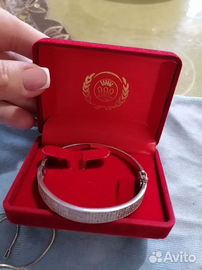 Серебряный браслет
