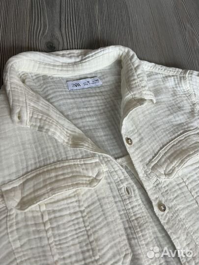 Рубашка zara для девочки