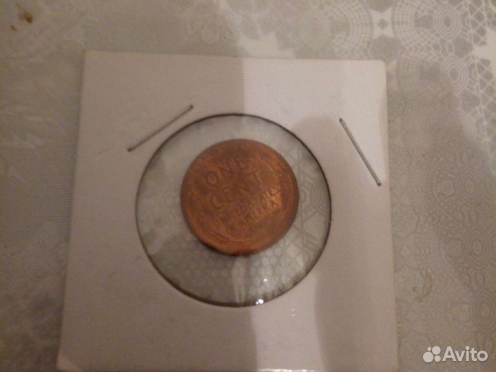 1 цент США 1946 S UNC