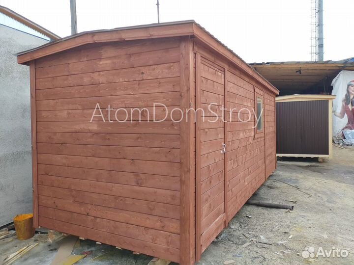 Бытовка металлическая хоз блок / С гарантией