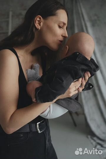 Джинсовая рубашка детская 74 размера