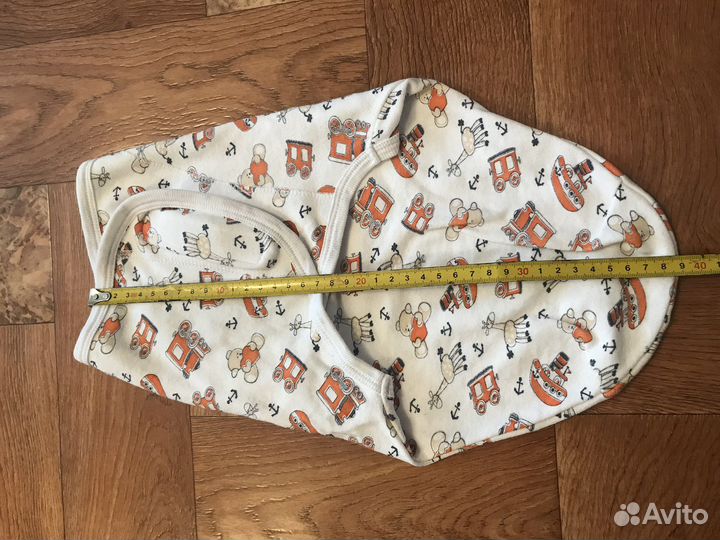 Комплект новый пеленки кокон на липучках за 2 шт