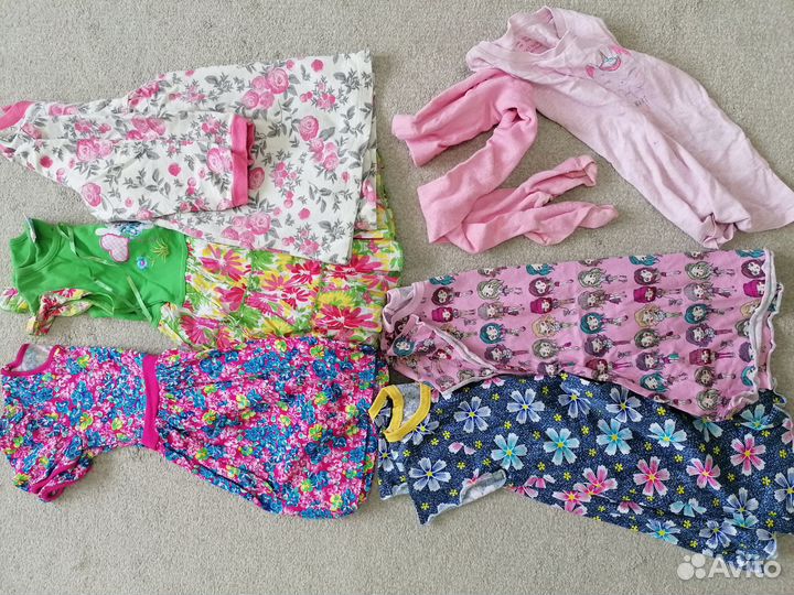 Платья пакетом для девочки 98 104