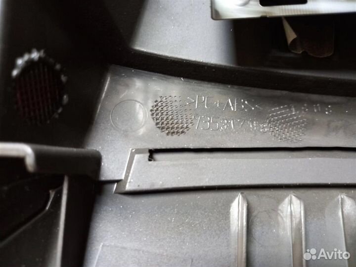 Консоль магнитолы fiat Doblo 223