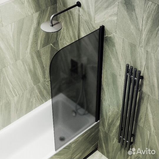 Шторка для ванны поворотная на монопетле MaybahGla