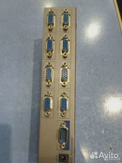 Видео сплиттер Video splitter MultiCo 8 портов VGA