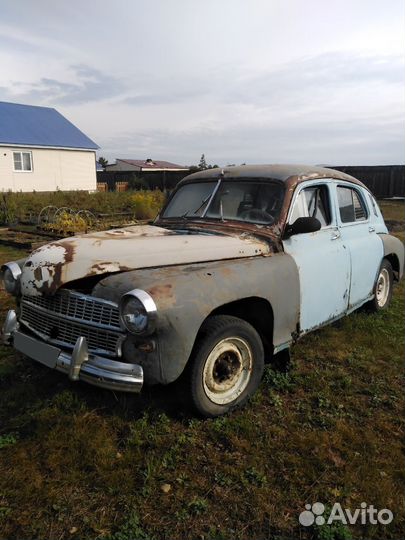 ГАЗ М-20 Победа 2.1 МТ, 1956, 100 000 км