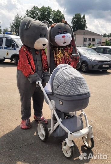 Коляска adamex luciano 2в1