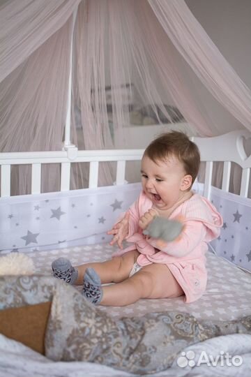 Балдахин для кроватки и держатель для балдахина