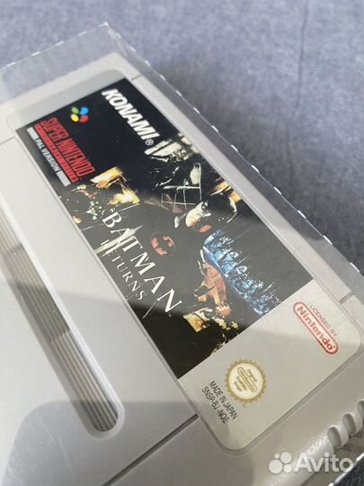 Batman Returns snes PAL