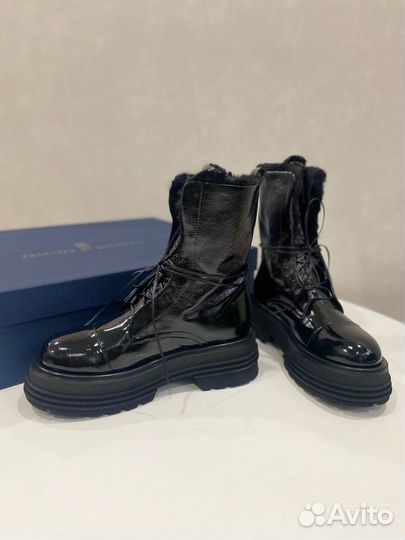 Principe di Bologna Ботинки Naplak Nero 37 размер