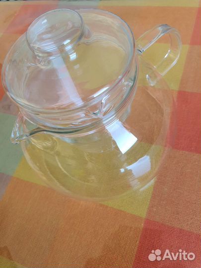 Чайник заварочный стеклянный