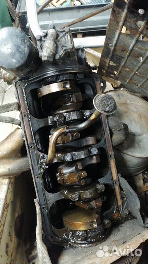 Блок двигателя в сборе Опель-рекорд 20s